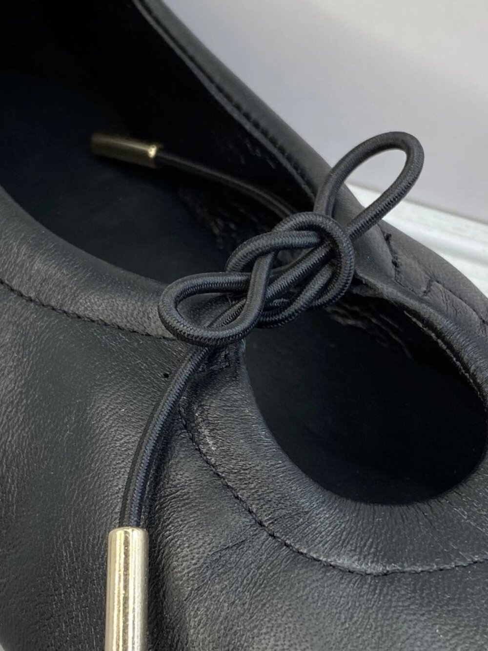 Alohas Rosalind Ballet Flats Womens Size US9-9.5 EU40 Black Leather Casual Shoes - Picture 6 of 9